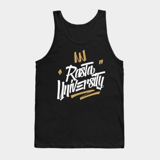Rasta University Graffiti Tag Style Reggae Tank Top